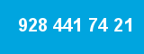 928 441 74 21